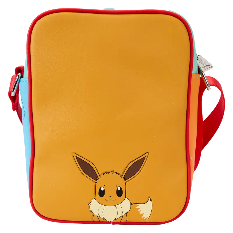 Loungefly Pokémon Color Block Starters Crossbody Bag Loungefly