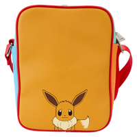 Thumbnail for Loungefly Pokémon Color Block Starters Crossbody Bag Loungefly