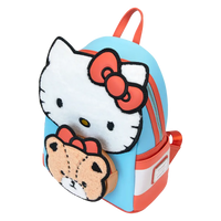 Thumbnail for Loungefly Sanrio Hello Kitty & Tiny Chum Bear Sherpa Mini Backpack Loungefly