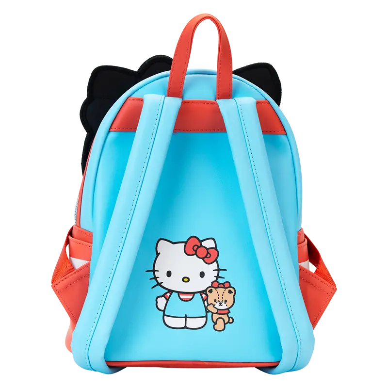 Loungefly Sanrio Hello Kitty & Tiny Chum Bear Sherpa Mini Backpack Loungefly