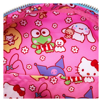 Thumbnail for Loungefly Sanrio Hello Kitty & Tiny Chum Bear Sherpa Mini Backpack Loungefly