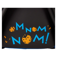 Thumbnail for Loungefly Sesame Street Cookie Monster Plush Cosplay Mini Backpack With Coin Bag Loungefly