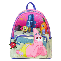 Thumbnail for Loungefly SpongeBob SquarePants & Patrick Star Hearts Mini Backpack Loungefly