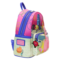 Thumbnail for Loungefly SpongeBob SquarePants & Patrick Star Hearts Mini Backpack Loungefly