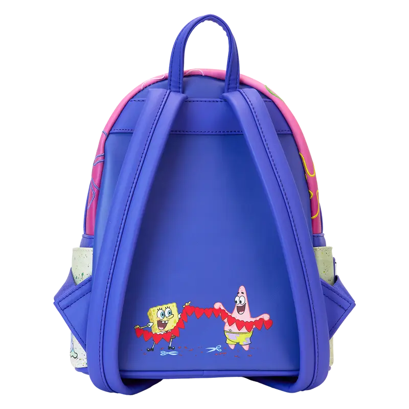 Loungefly SpongeBob SquarePants & Patrick Star Hearts Mini Backpack Loungefly