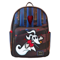 Thumbnail for Loungefly The Nightmare Before Christmas Zero Holiday Doors Full-Size Backpack Loungefly