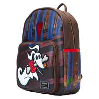 Thumbnail for Loungefly The Nightmare Before Christmas Zero Holiday Doors Full-Size Backpack Loungefly