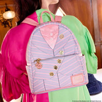 Thumbnail for Loungefly Wicked Glinda Shiz University Uniform Cosplay Mini Backpack Loungefly