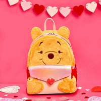 Thumbnail for Loungefly Winnie The Pooh & Piglet Love Letter Cosplay Mini Backpack Loungefly