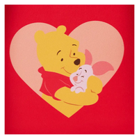 Thumbnail for Loungefly Winnie The Pooh & Piglet Love Letter Cosplay Mini Backpack Loungefly