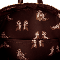 Thumbnail for Loungefly Chip 'n' Dale Acorn Quilted Texture Mini Backpack