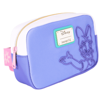 Thumbnail for Loungefly Disney Daisy Duck 85th Anniversary Nylon Sling Crossbody Bag with Coin Bag