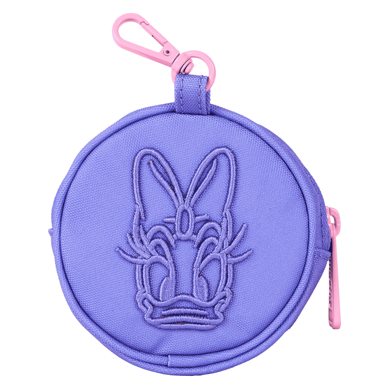 Loungefly Disney Daisy Duck 85th Anniversary Nylon Sling Crossbody Bag with Coin Bag