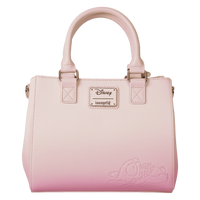 Thumbnail for Loungefly Disney Stitch & Angel Cherry Blossom Heart Crossbody Bag