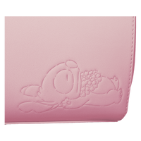 Thumbnail for Loungefly Disney Stitch & Angel Cherry Blossom Heart Crossbody Bag