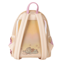 Thumbnail for Loungefly Disney Stitch & Angel Cherry Blossom Heart Mini Backpack
