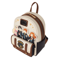 Thumbnail for Loungefly Harry Potter Hogwarts Flap Pocket Mini Backpack
