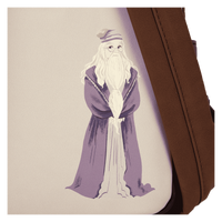 Thumbnail for Loungefly Harry Potter Hogwarts Flap Pocket Mini Backpack