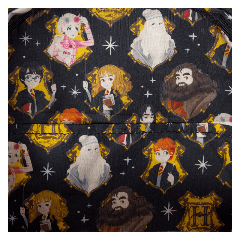 Loungefly Harry Potter Hogwarts Flap Pocket Mini Backpack