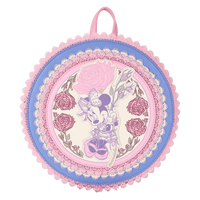 Thumbnail for Loungefly Minnie Mouse Floral and Lace Mini Backpack