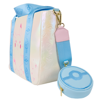 Thumbnail for Loungefly Pokémon Iridescent Pikachu Tote Crossbody Bag with Coin Bag