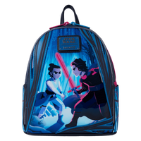 Thumbnail for Loungefly Star Wars: The Force Awakens Rey & Kylo Ren Light Up Mini Backpack