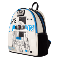 Thumbnail for Loungefly Star Wars: The Power of the Force R2-D2 Astromech Droid Light Up Mini Backpack