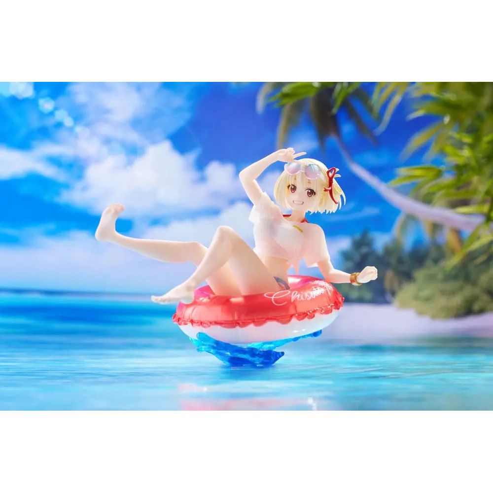 Lycoris Recoil Aqua Float Girls PVC Statue Chisato Nishikigi 10 cm Taito