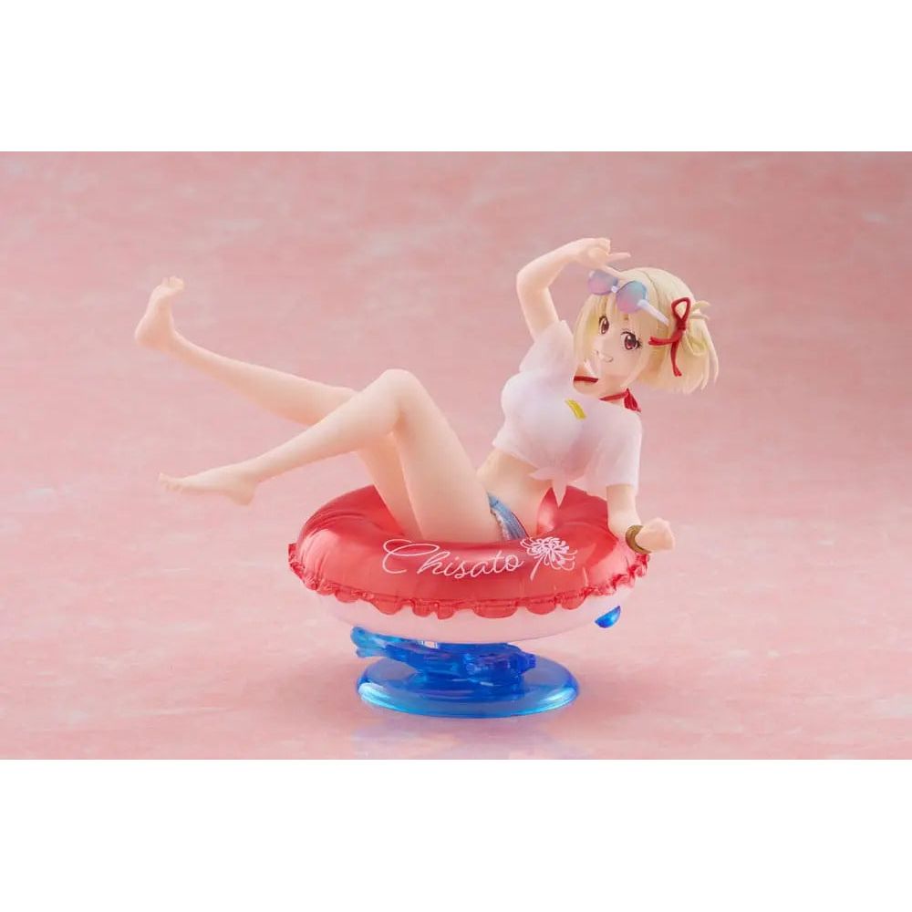 Lycoris Recoil Aqua Float Girls PVC Statue Chisato Nishikigi 10 cm Taito