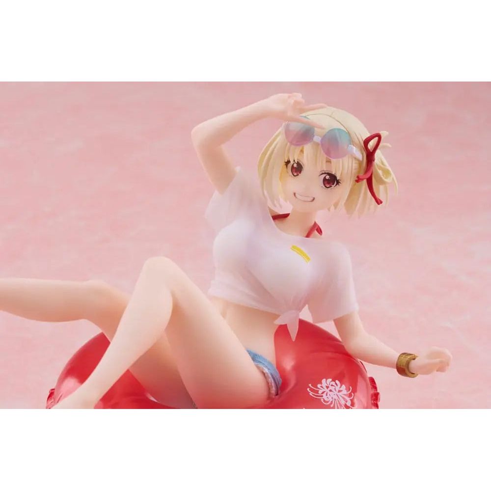 Lycoris Recoil Aqua Float Girls PVC Statue Chisato Nishikigi 10 cm Taito