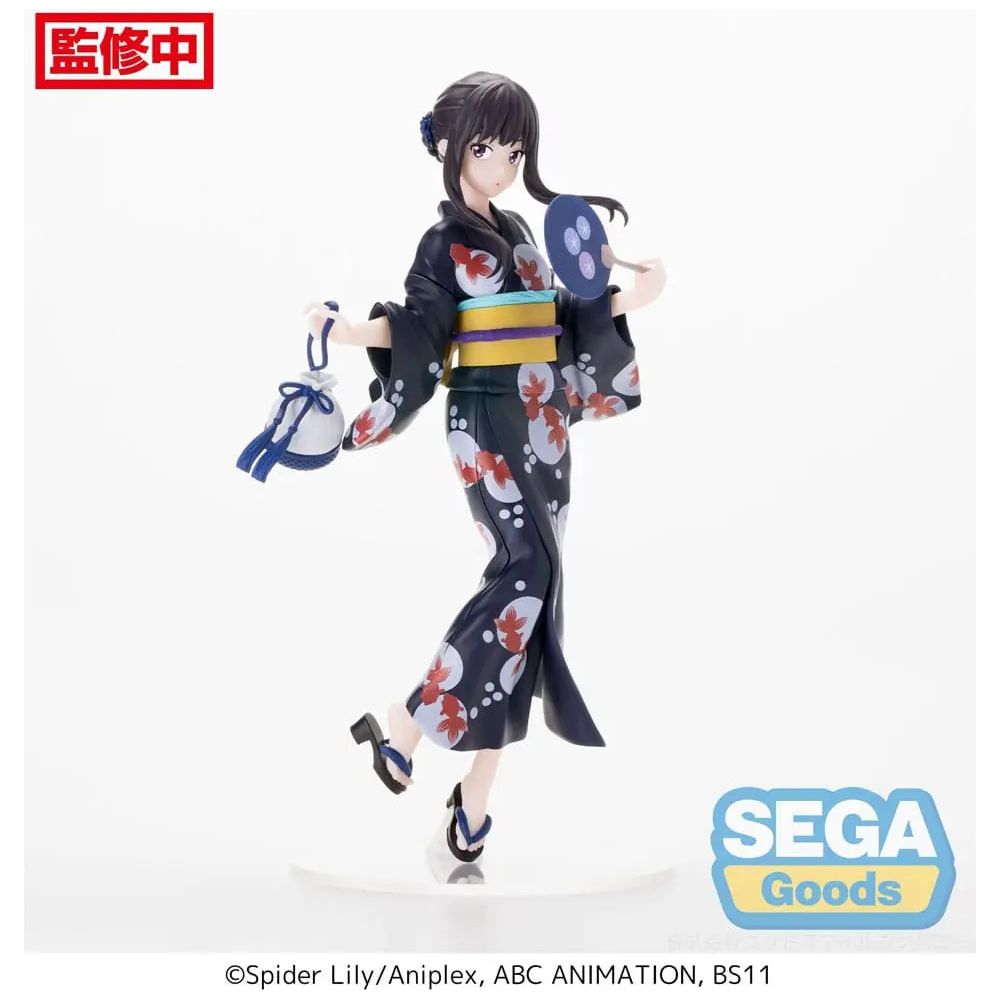 Lycoris Recoil Luminasta PVC Statue Takina Inoue Going out in a yukata 19 cm Sega Goods