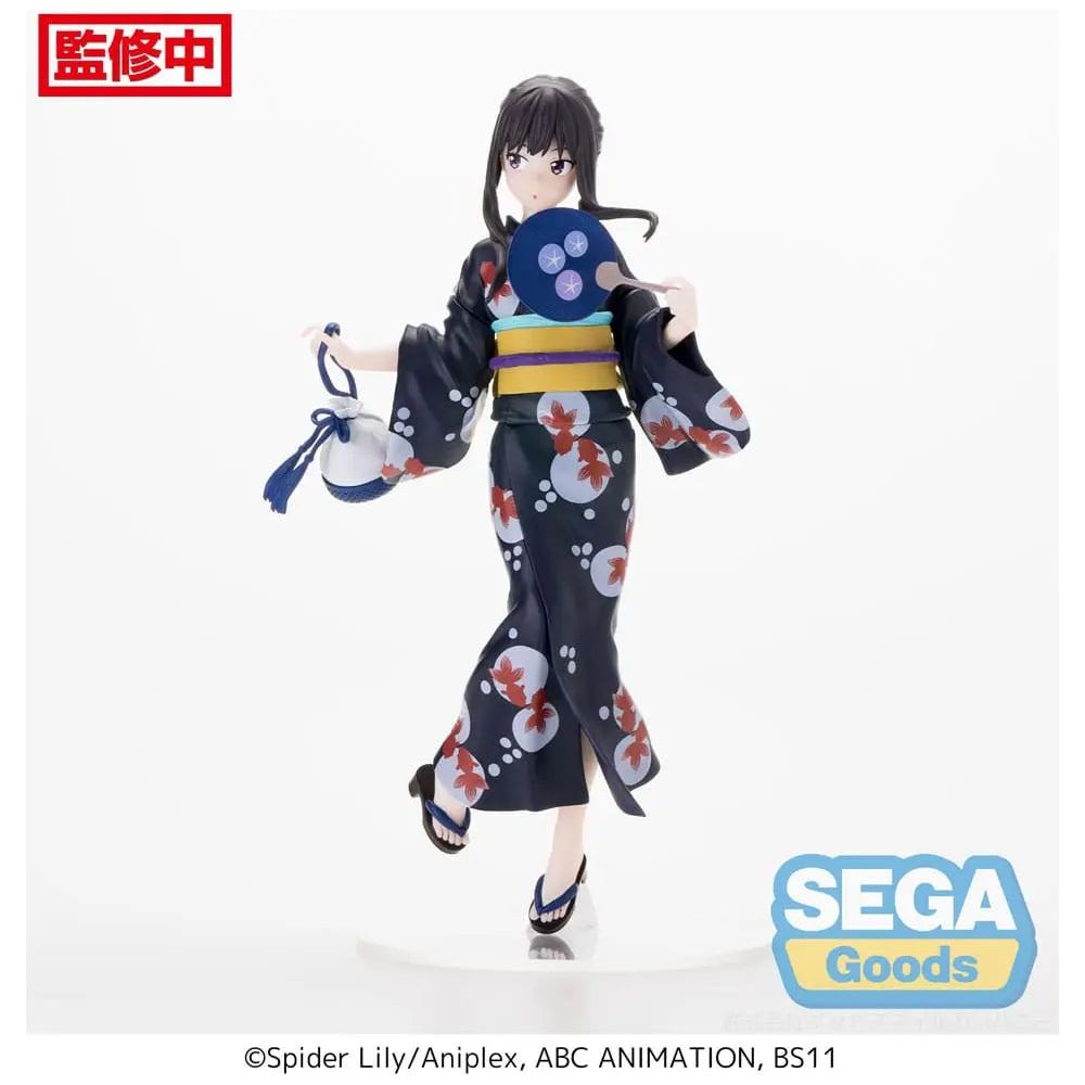 Lycoris Recoil Luminasta PVC Statue Takina Inoue Going out in a yukata 19 cm Sega Goods
