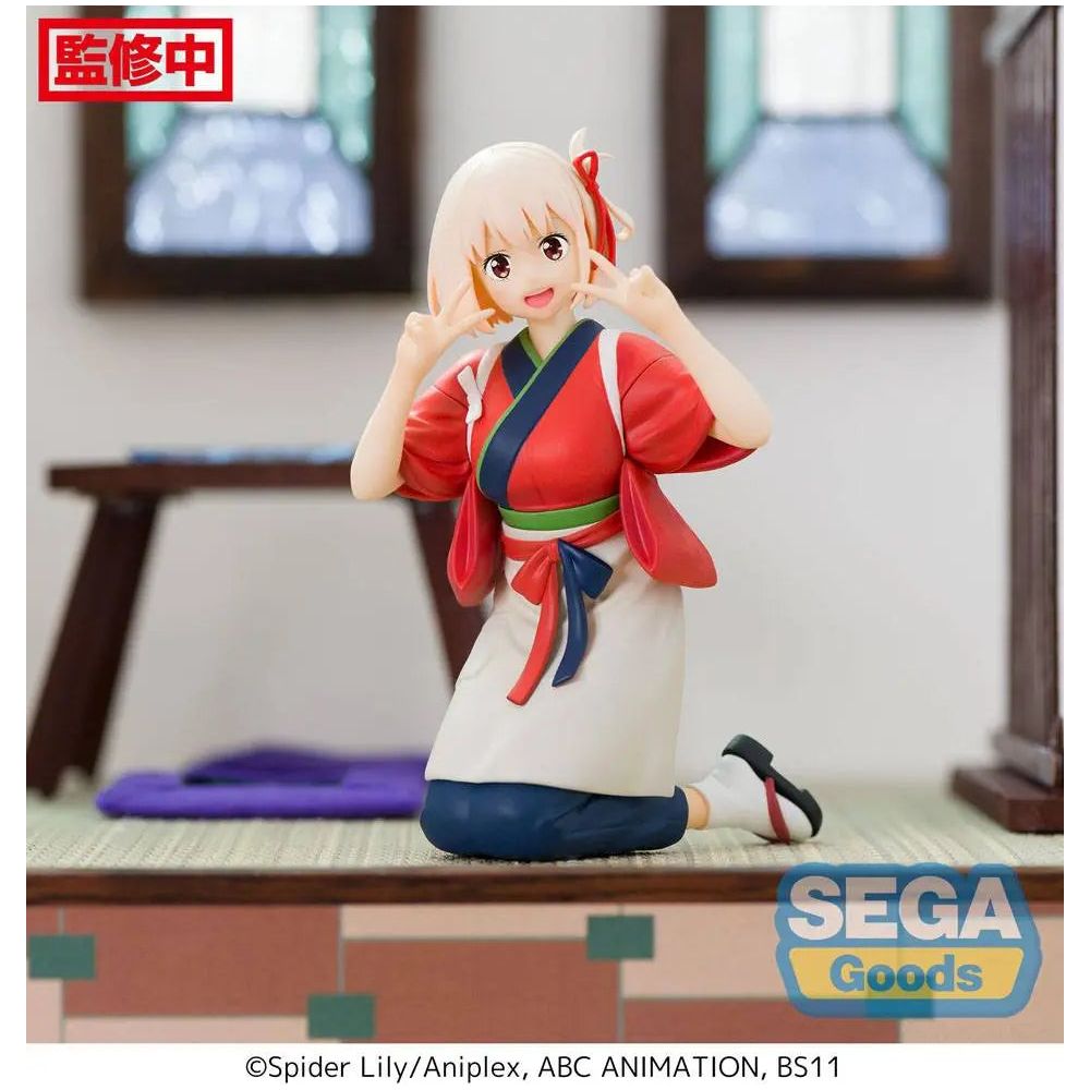 Lycoris Recoil PM Perching PVC Statue Chisato Nishikigi 14 cm Sega Goods