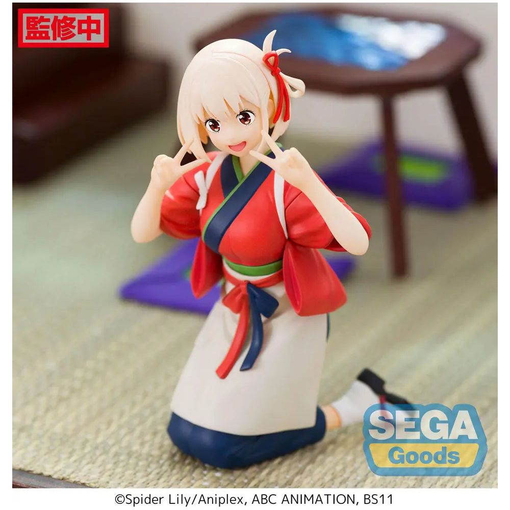 Lycoris Recoil PM Perching PVC Statue Chisato Nishikigi 14 cm Sega Goods