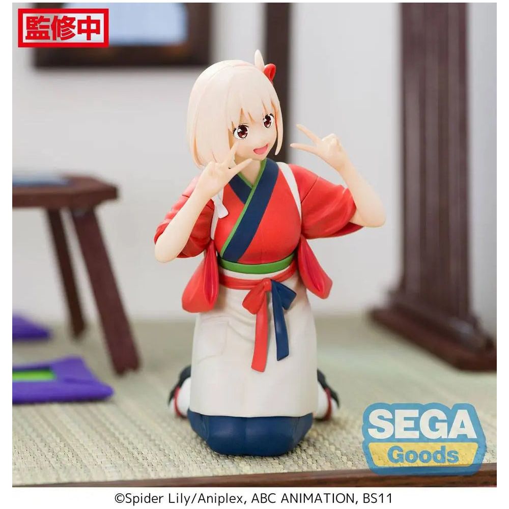 Lycoris Recoil PM Perching PVC Statue Chisato Nishikigi 14 cm Sega Goods