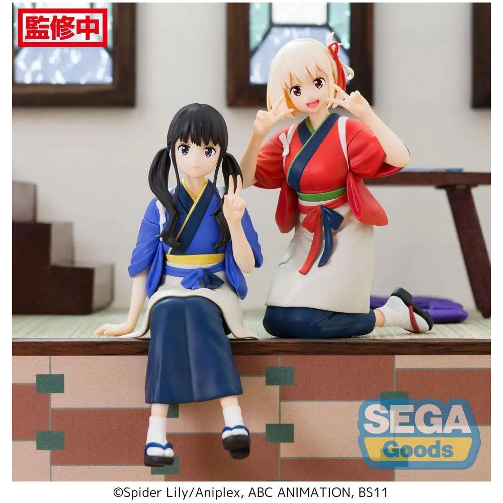 Lycoris Recoil PM Perching PVC Statue Chisato Nishikigi 14 cm Sega Goods