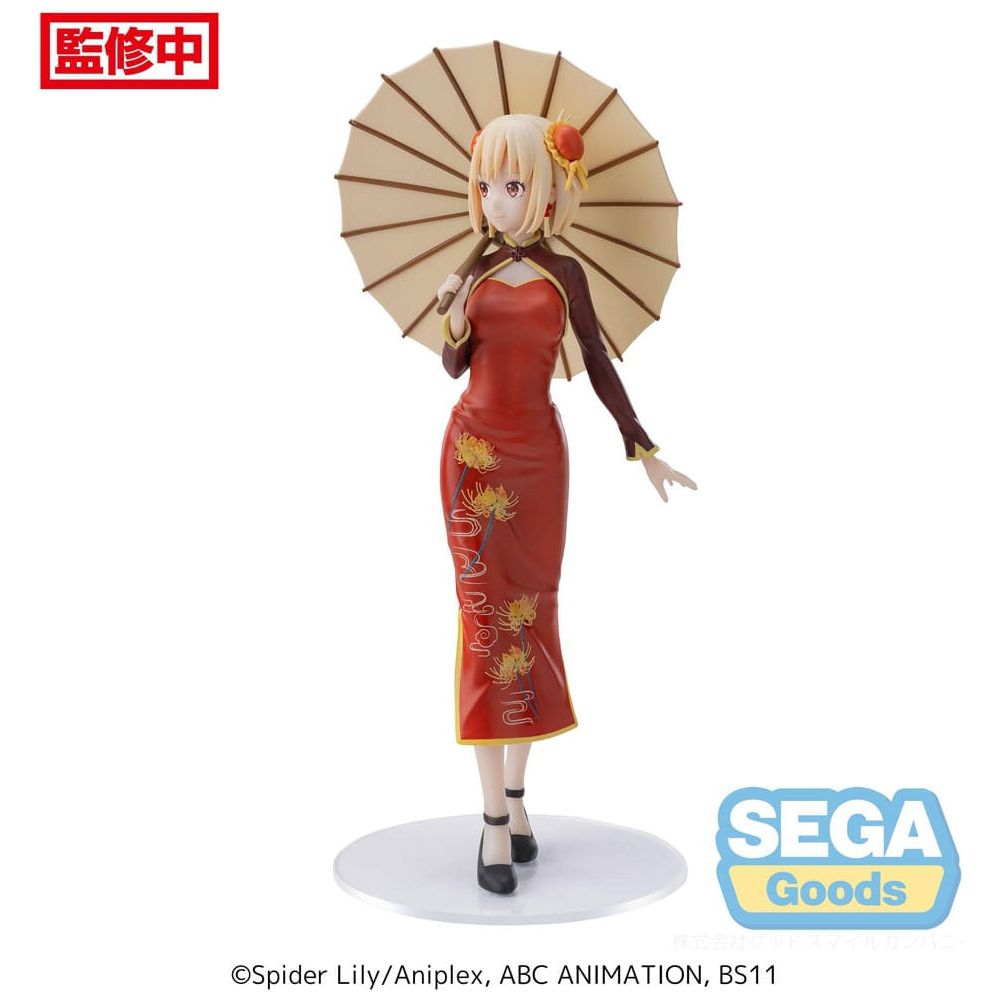 Lycoris Recoil Luminasta PVC Statue Chisato Nishikigi China Style 19 cm Sega Goods