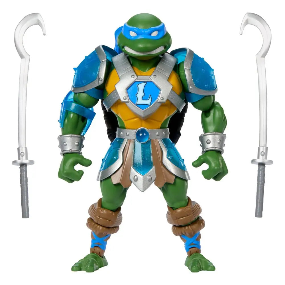 MOTU x TMNT: Turtles of Grayskull Action Figure Leonardo 14 cm Mattel