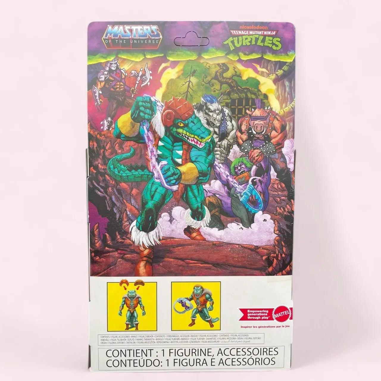 MOTU x TMNT: Turtles of Grayskull Deluxe Action Figure Leatherhead 14 cm Masters of the Universe