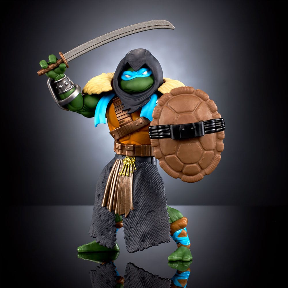 MOTU x TMNT: Turtles of Grayskull Action Figure Stealth Armor Leonardo 14 cm Masters of the Universe