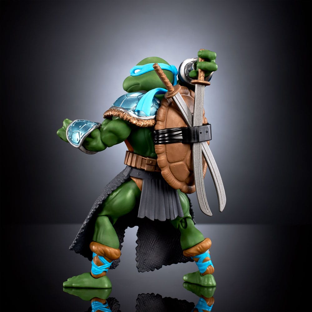 MOTU x TMNT: Turtles of Grayskull Action Figure Stealth Armor Leonardo 14 cm Masters of the Universe