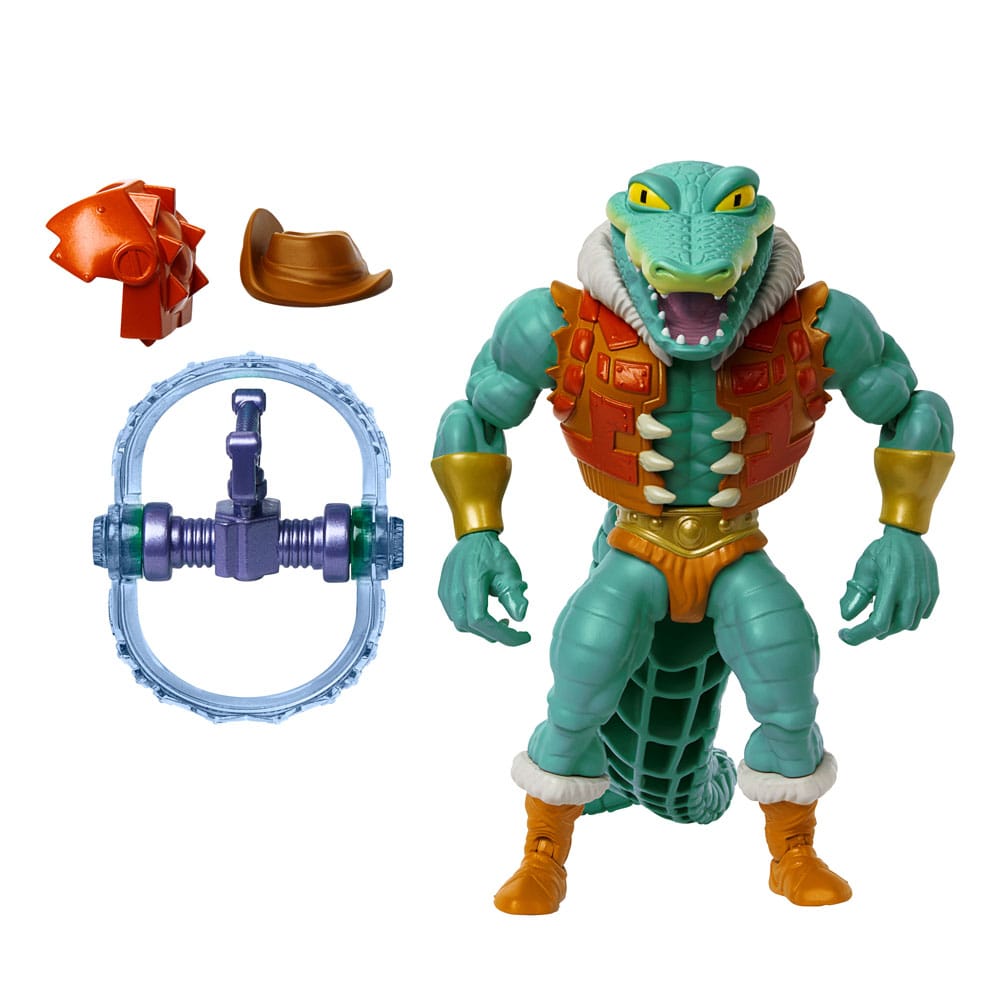 MOTU x TMNT: Turtles of Grayskull Deluxe Action Figure Leatherhead 14 cm Masters of the Universe