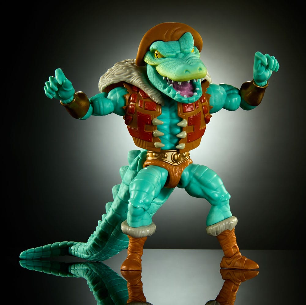 MOTU x TMNT: Turtles of Grayskull Deluxe Action Figure Leatherhead 14 cm Masters of the Universe