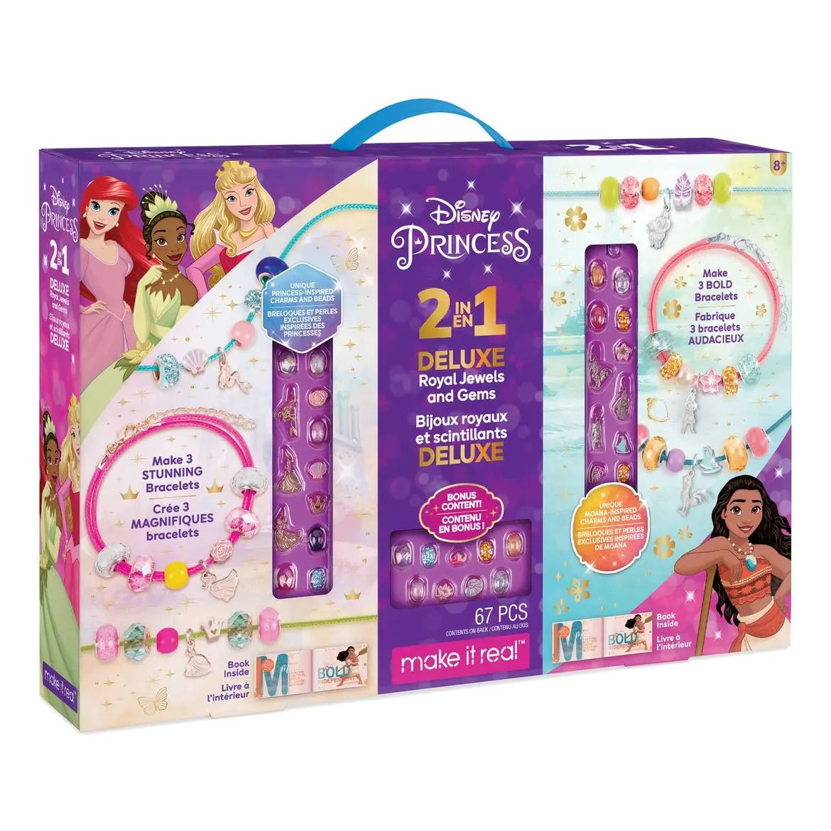 Make It Real Disney 2-in-1 Deluxe Royal Jewels & Gems Make It Real