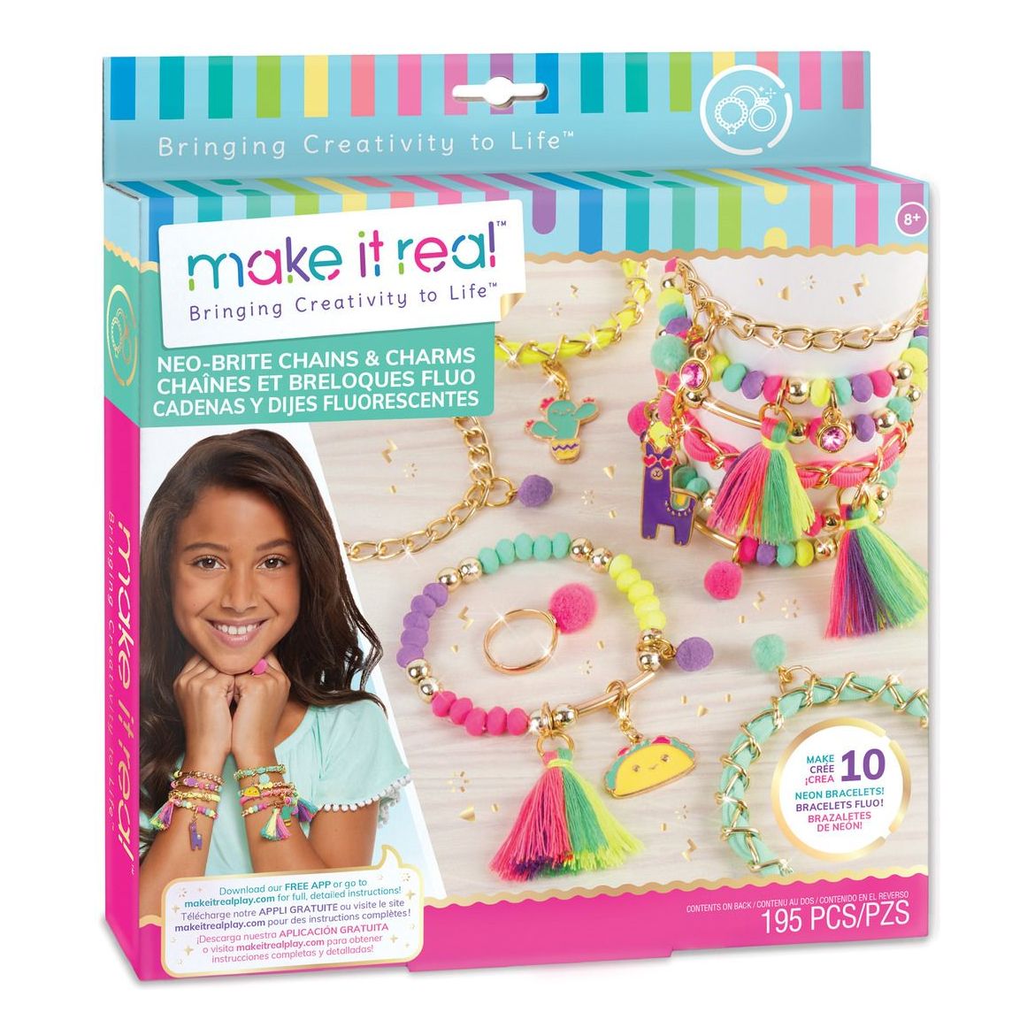 Make It Real Neo-Brite Chains & Charms Make It Real
