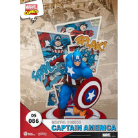 Thumbnail for Marvel Comics D-Stage PVC Diorama Captain America 16 cm Beast Kingdom