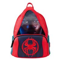 Thumbnail for Marvel by Loungefly Backpack Spider-Verse Miles Morales Hoodie Cosplay Loungefly