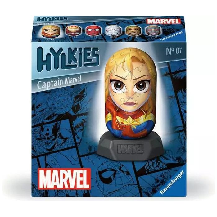 Marvel 3D Puzzle Captain Marvel Hylkies (54 Pieces) Ravensburger
