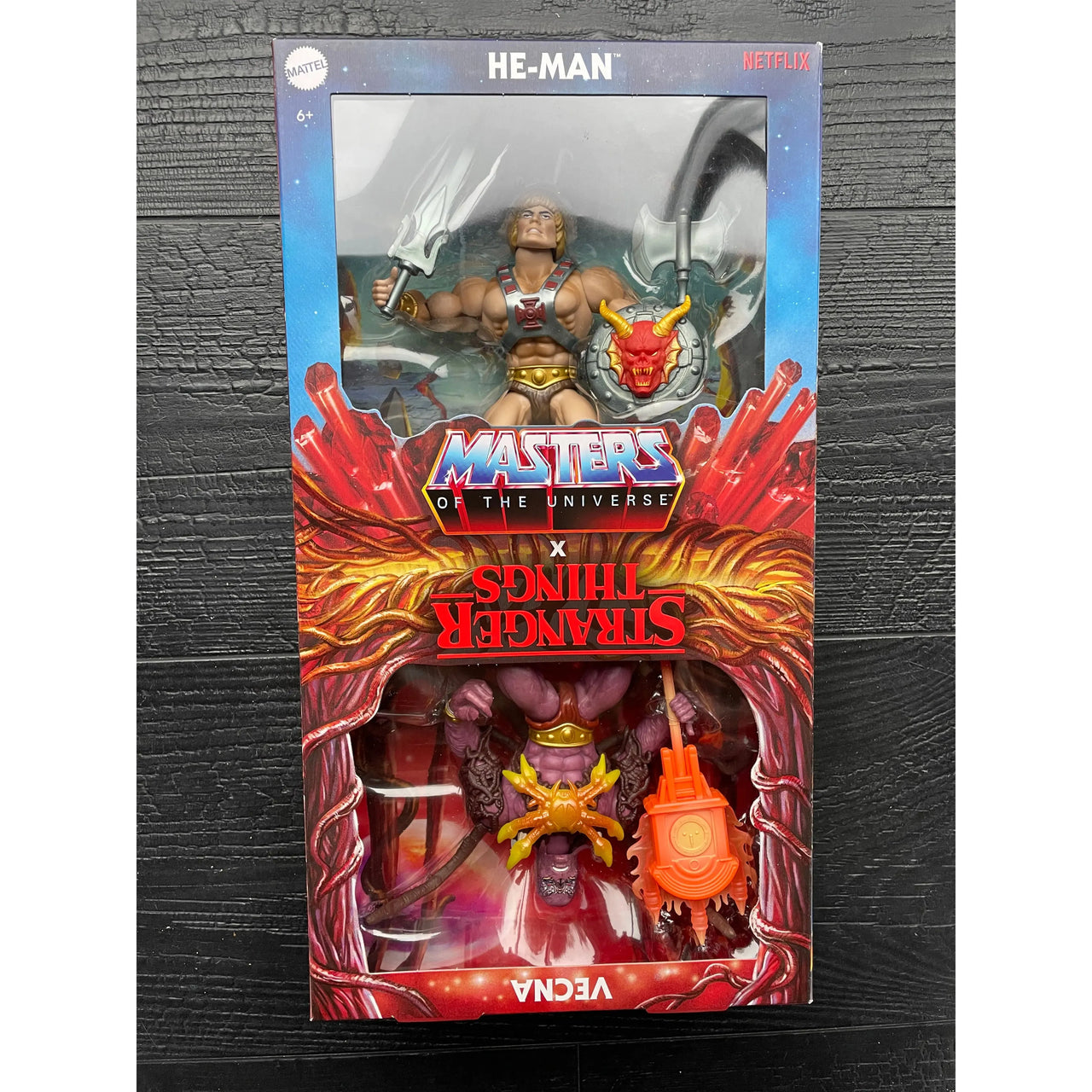 Masters of the Universe x Stranger Things Origins Action Figure 2-Pack He-Man & Vecna 14 cm Masters of the Universe