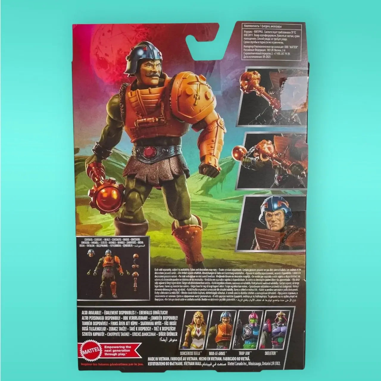 Masters of the Universe: New Eternia Masterverse Action Figure Man-At-Arms 18 cm Masters of the Universe